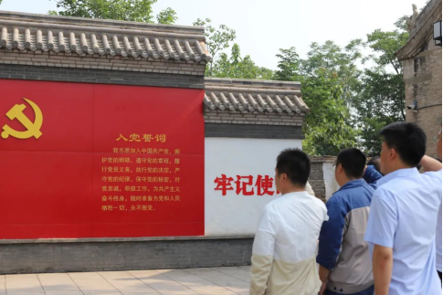 “賡續革命傳統，強化使命擔當”——焦作安彩開展建黨101周年主題黨日活動